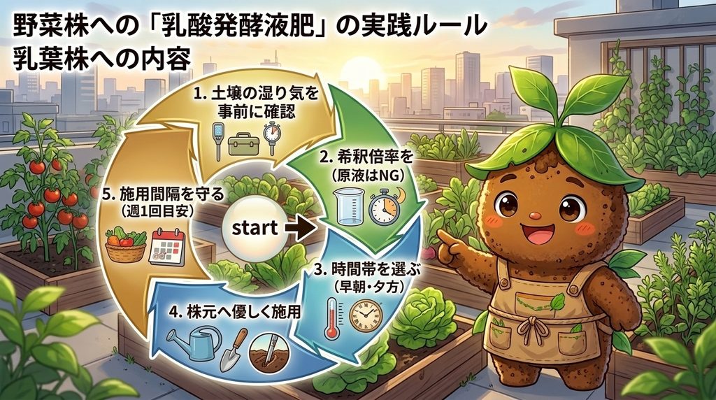 乳酸発酵液肥の利用ルール